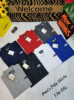 NORTH FACE POLO SHIRTS £15