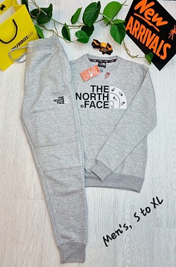 GREY NORTH FACE TRACKSUIT £40