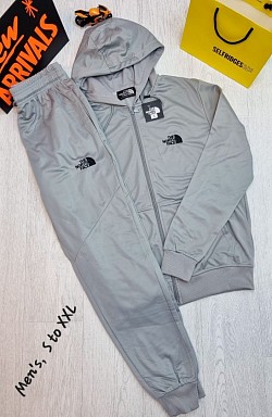 GREY NORTH FACE TRACKSUIT £40