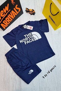 NAVY NORTH FACE SHORTS SET £25