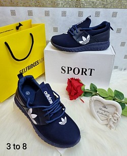 BLUE ADIDAS TRAINERS £30