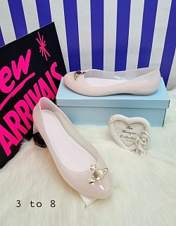 NUDE VW JELLY SHOES £30