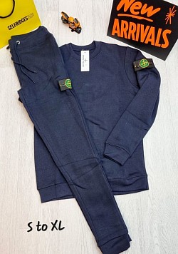 NAVY STONE ISLAND TRACKSUIT £40