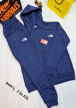 NAVY NORTH FACE TRACKSUIT £40