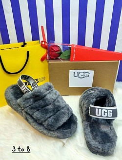 GREY UGG SLIPPERS £30