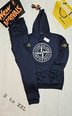 NAVY STONE ISLAND TRACKSUIT £40