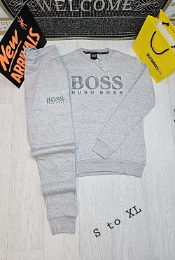 GREY BOSS TRACKSUIT £40