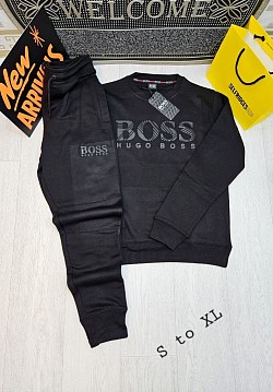 BLACK BOSS TRACKSUIT £40