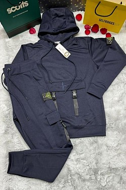 NAVY STONE ISLAND TRACKSUIT £40