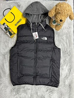 BLACK NORTH FACE BODYWARMER £40