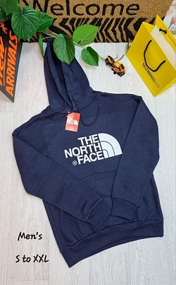 NAVY NORTH FACE HOODIE £30