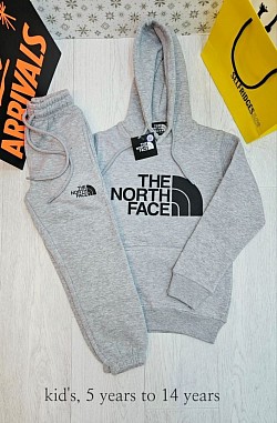 GREY NORTH FACE TRACKSUIT £35