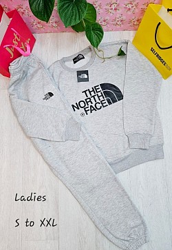 GREY NORTH FACE TRACKSUIT £40