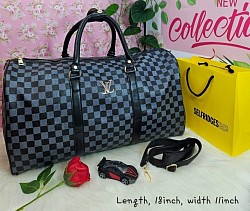 BLACK LV TRAVEL BAG £35