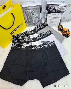 ARMANI 3 PACK BOXERS £20