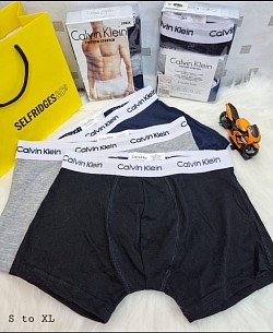 CALVIN KLEIN 3 PACK BOXERS £20