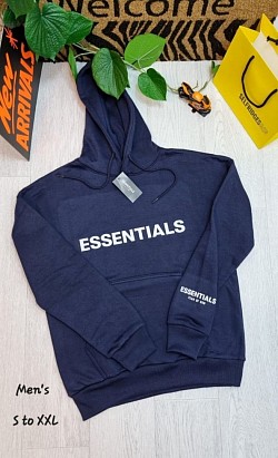 NAVY ESSENTIALS HOODIE £30