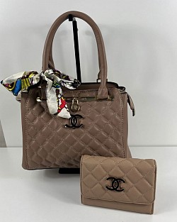 CHANEL BROWN HANDBAG SET £45