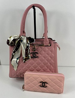 CHANEL PINK HANDBAG SET £45