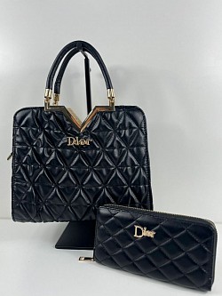 DIOR BLACK HANDBAG SET £45