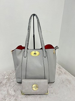 MULBERRY GREY HANDBAG SET £45