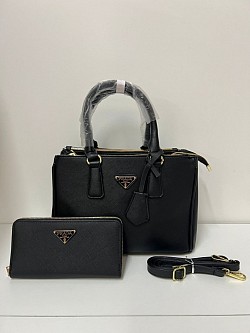 PRADA BLACK HANDBAG SET £45