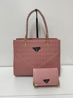 PRADA PINK HANDBAG SET £45