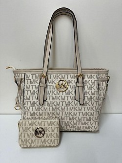 MK WHITE HANDBAG SET £45