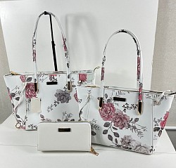 TED BAKER WHITE HANDBAG SET £60