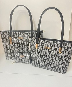 DIOR BLACK HANDBAG SET £60