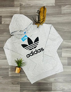 GREY ADIDAS HOODIE £30