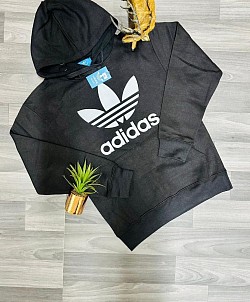 BLACK ADIDAS HOODIE £30