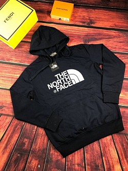 BLACK NORTH FACE HOODIE £30