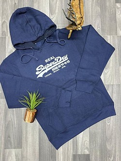 NAVY SUPERDRY HOODIE £30