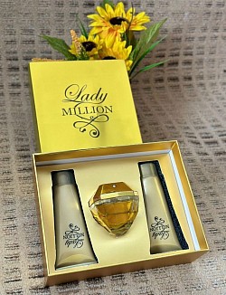 LADIES LADY MILLION GIFT SET £35