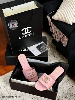 BABY PINK CHANEL SLIDERS £30