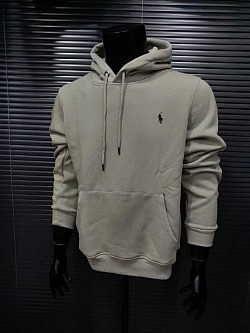 GREY RALPH LAUREN HOODIE £30