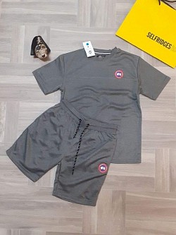 GREY CANADA GOOSE T-SHIRT AND SHORTS SET £30