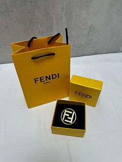 GOLD FENDI BROOCH £25