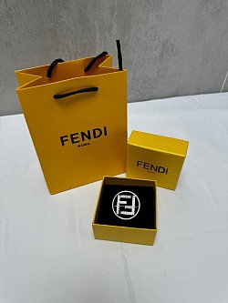 SILVER FENDI BROOCH £25